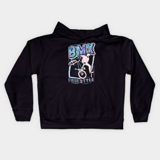 Bmx Bike - Bmx Freestyle Kids Hoodie